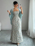 L-4XL Plus Size Clothes Dresses 2 Piece Sets Women Robes Spring Autumn Street Casual 3XL 4XL Big Size Long Maxi Dress Oversized